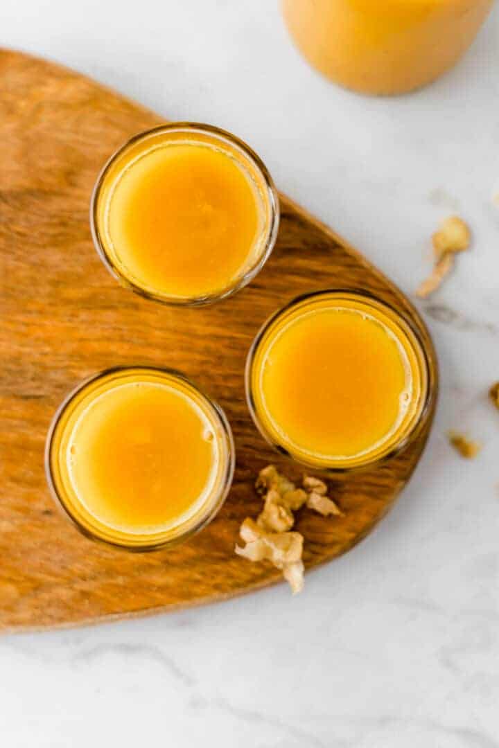 Ingwer Kurkuma Shot Rezept - So geht's | Aline Made
