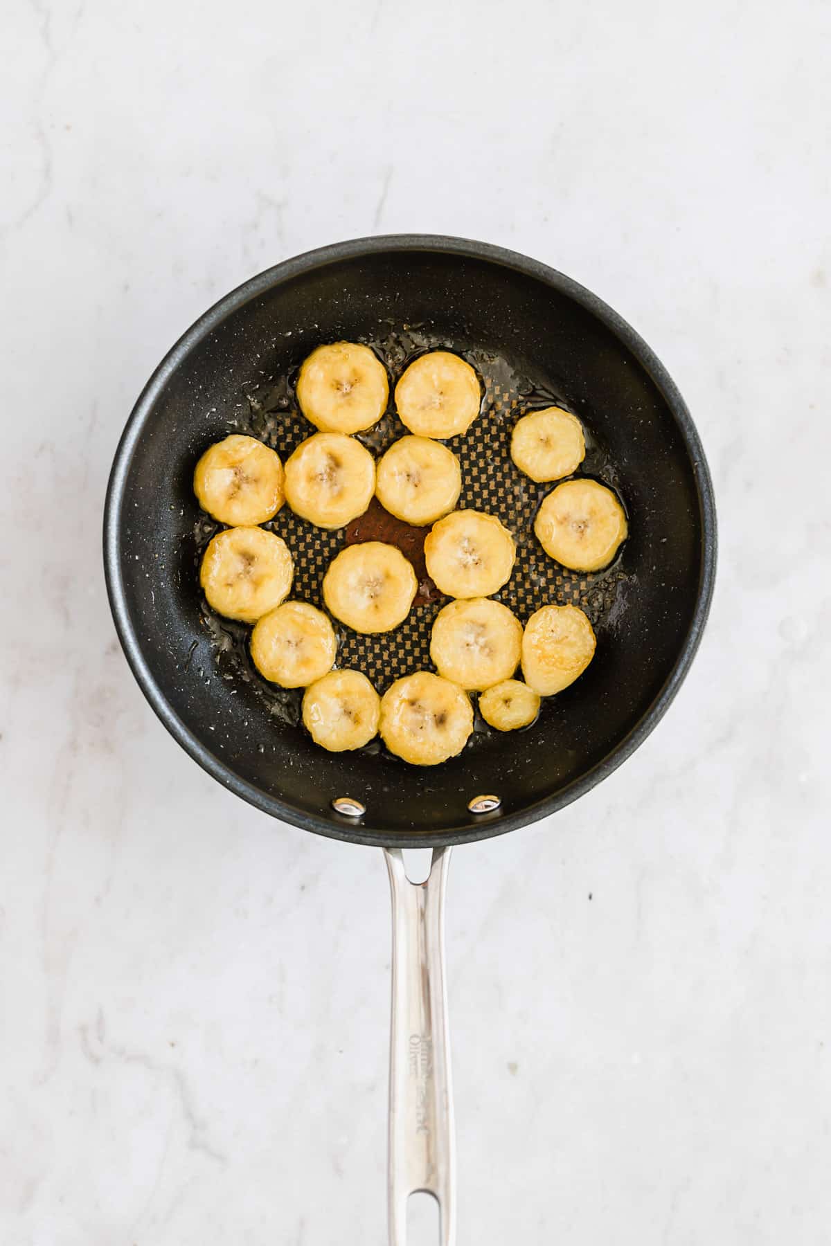 how to caramelize bananas step 2