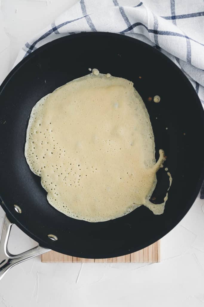 how to make basic french crepe recipe step 4