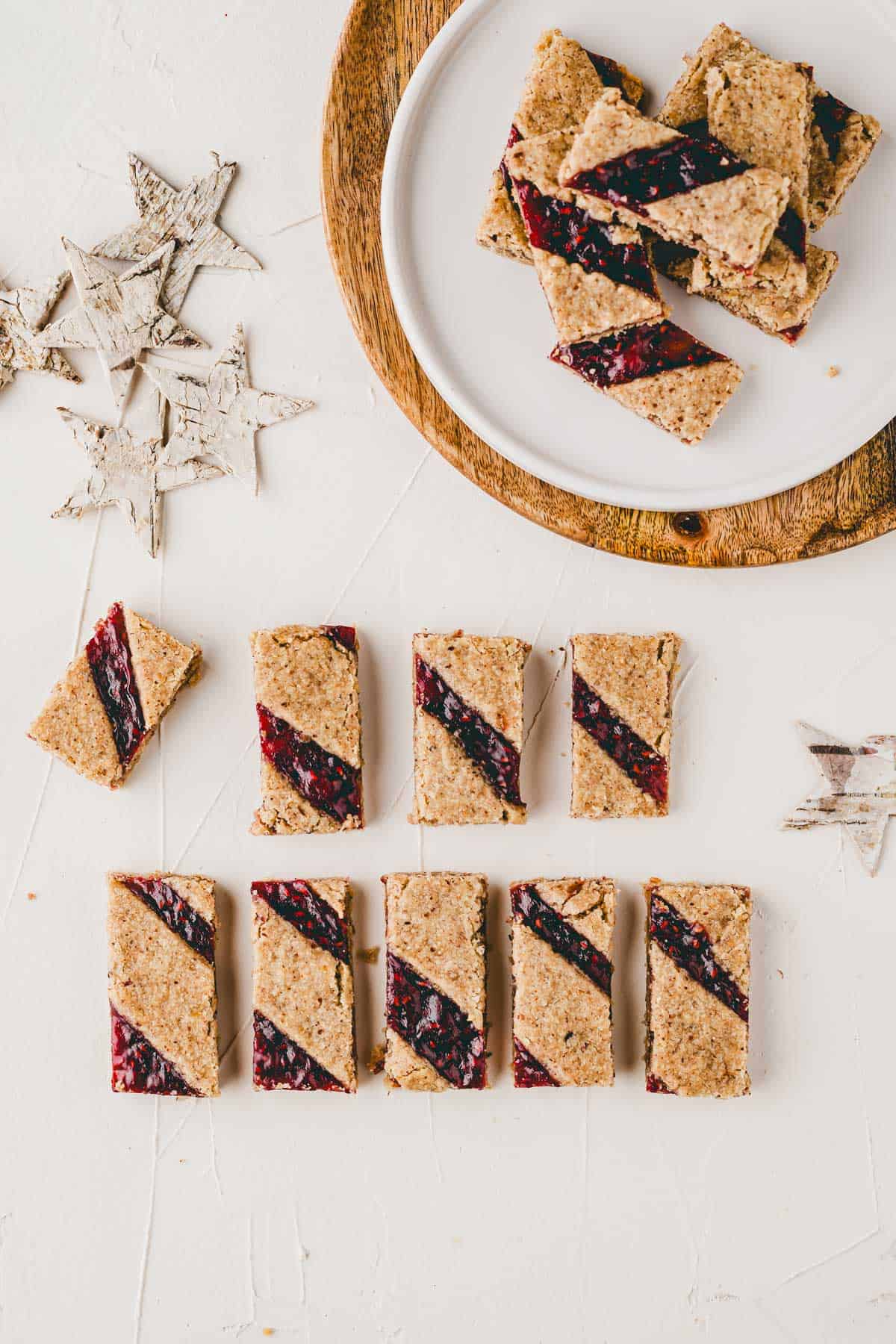 linzer plätzchen ohne ausstechen