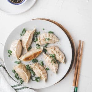 Vegan Dumplings with Tofu (Gyoza)