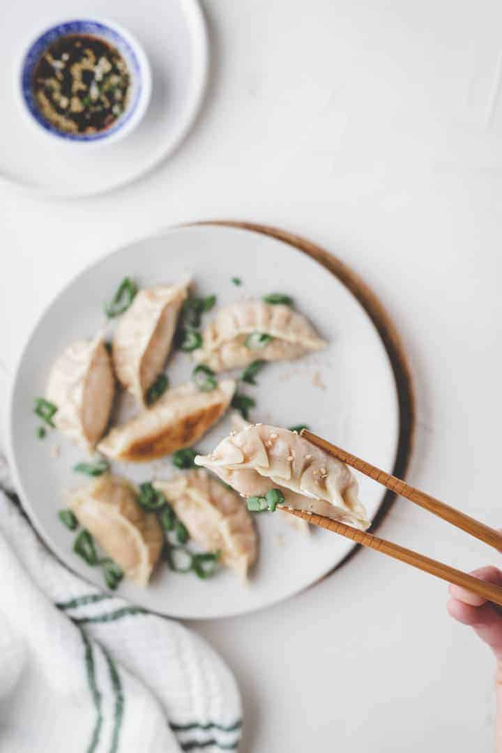 Vegan Dumplings with Tofu