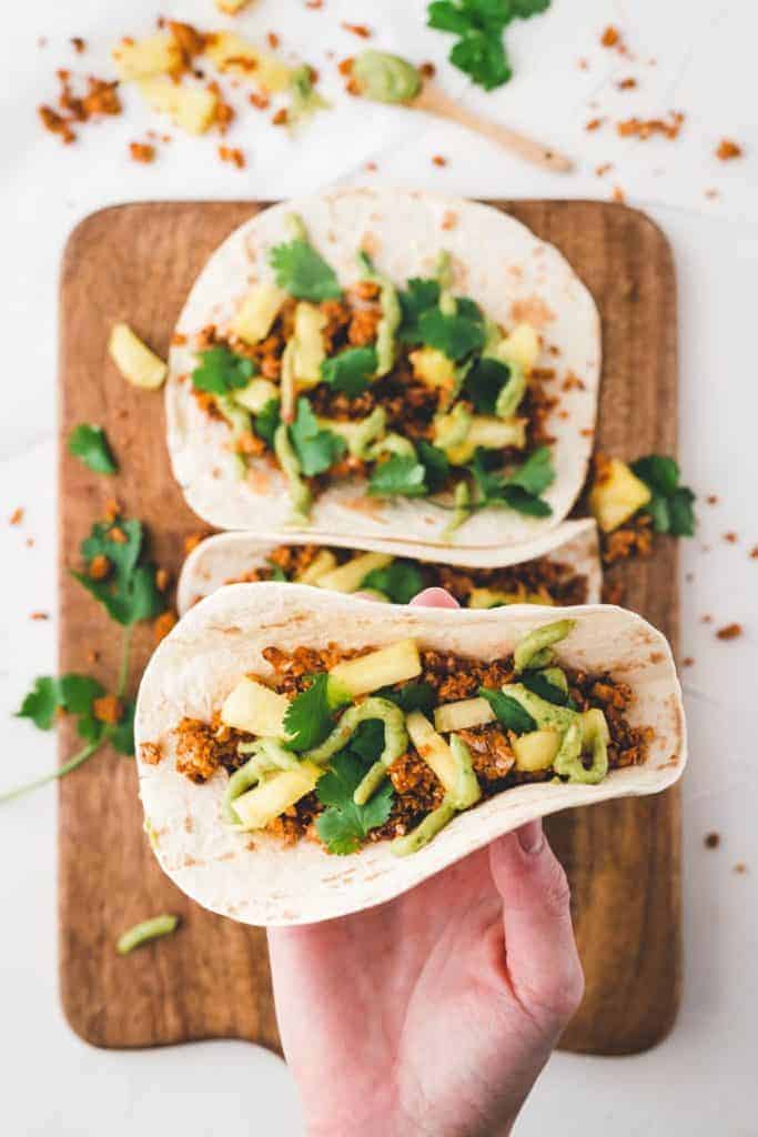 vegan taco filling