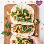 vegane tacos pinterest pin