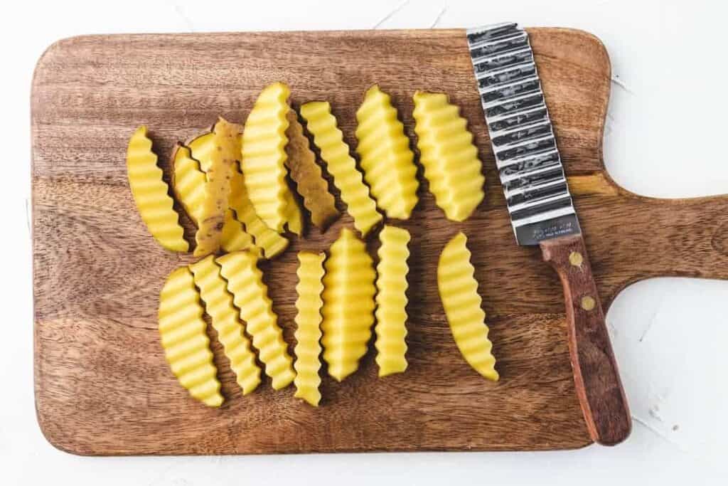 Homemade Baked French Fries Step-1