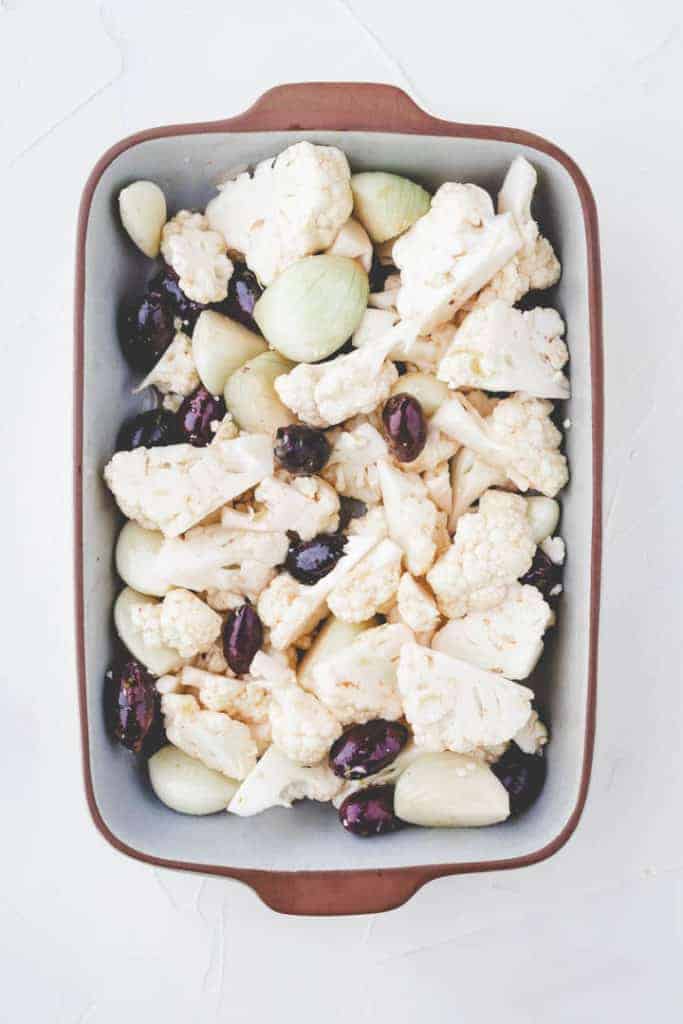 how to roast cauliflower in the oven - step 1