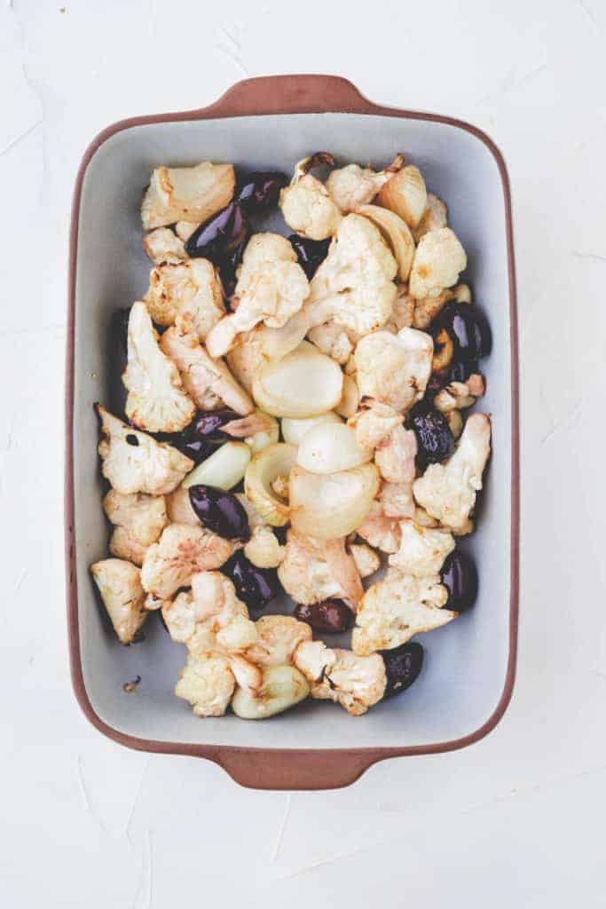 how to roast cauliflower in the oven - step 2