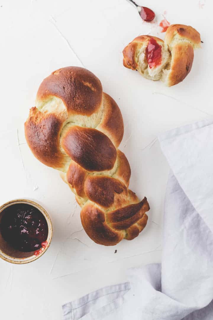 Vegan Zopf Bread – Swiss Braided Bread