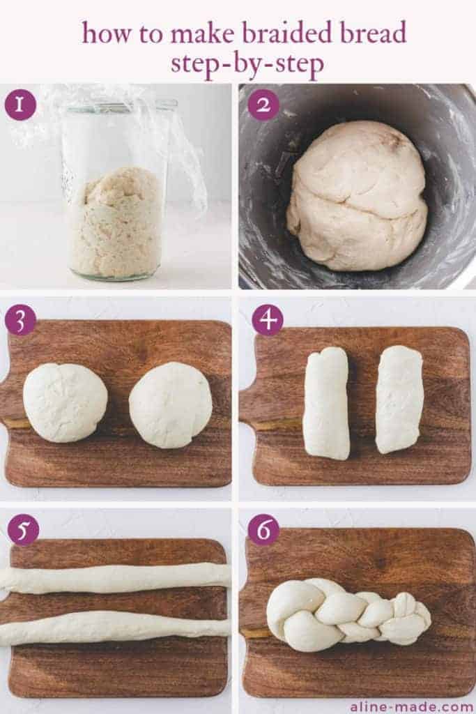 Vegan Zopf Bread - Swiss Braided Bread - how to