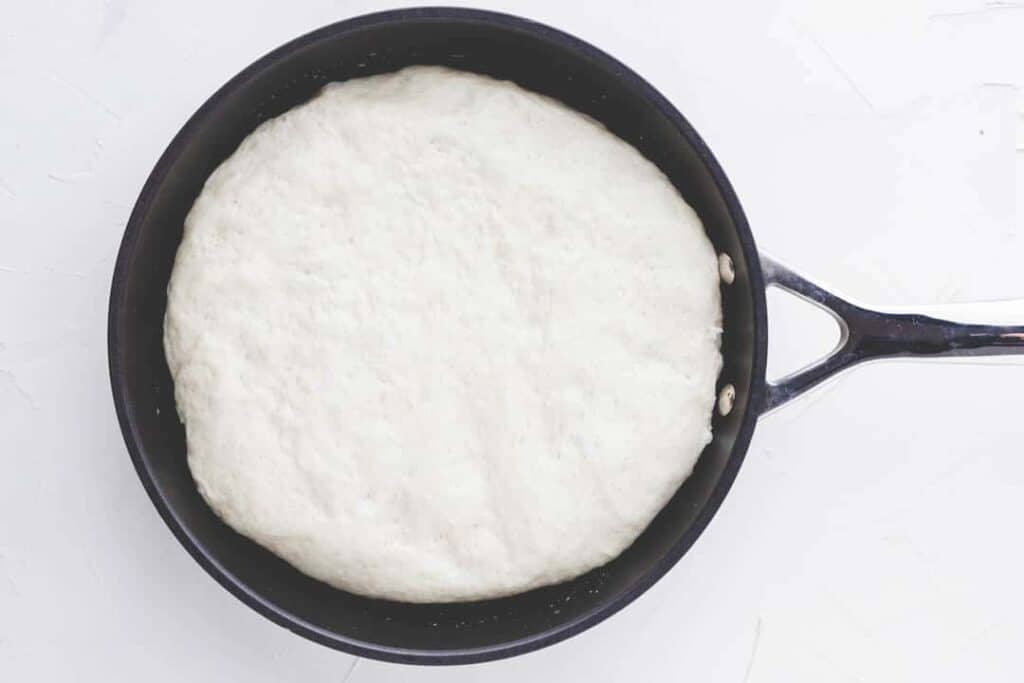 pan pizza dough recipe step 5