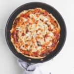 homemade pan pizza