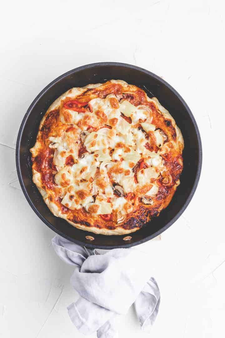 Pan Pizza | Amerikanische Pfannenpizza | Aline Made