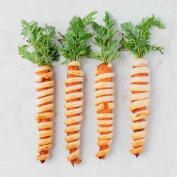 (Vegan Pigs) Carrots in a Blanket