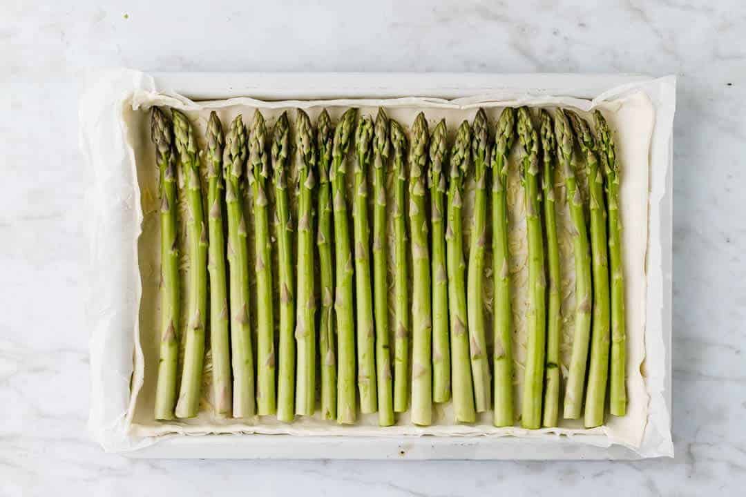 asparagus tart recipe step 3