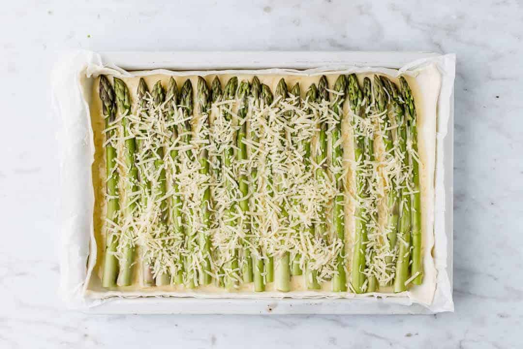 asparagus tart recipe step 6