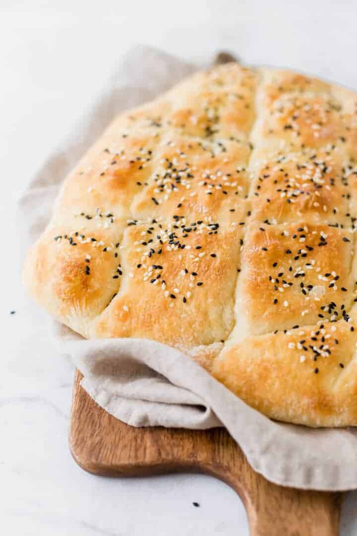 Turkish Pide Bread Recipe (No-Knead) | Aline Made