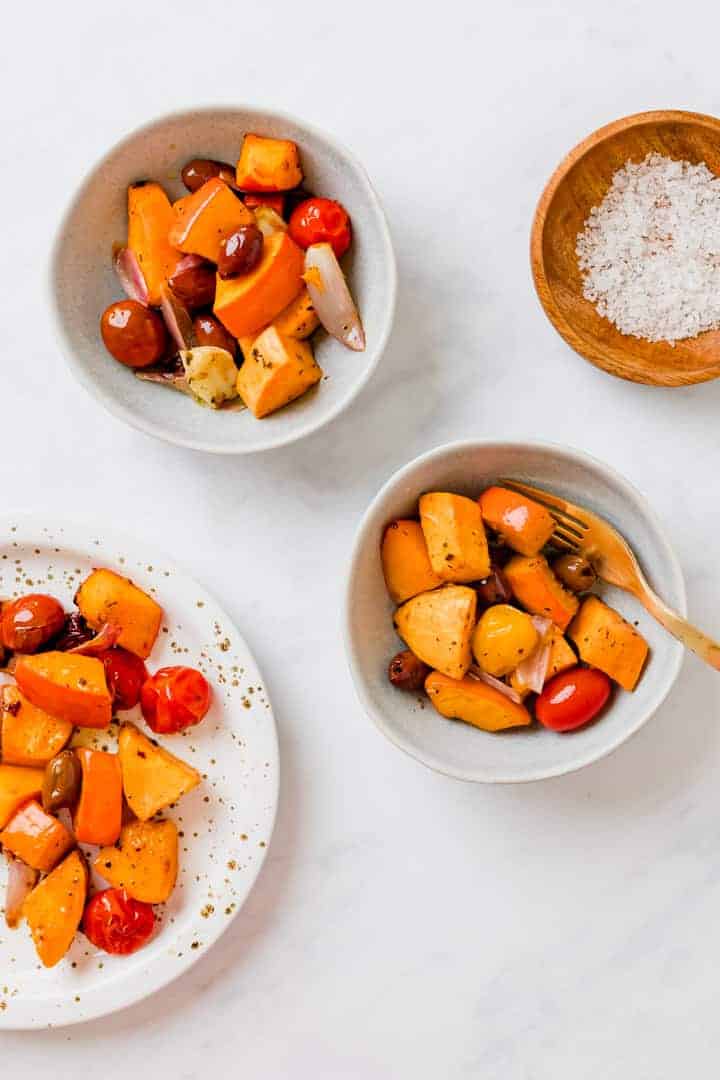 Roasted Fall Vegetables (with Pumpkin)