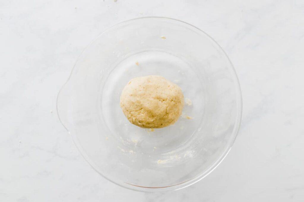 almond crescent cookies recipe step 3