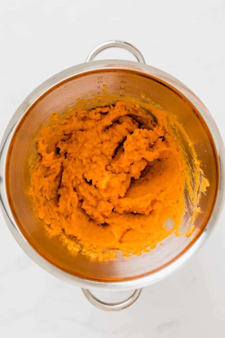 how to cook vegan sweet potato mash step 4