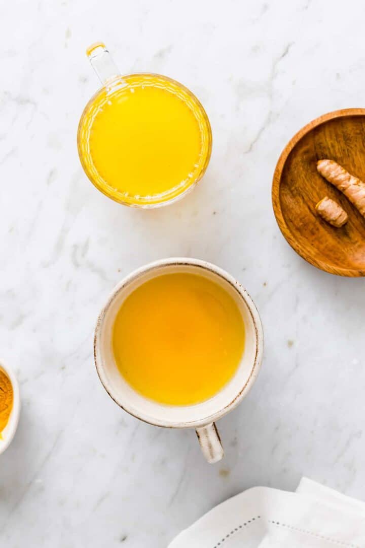 Lemon Ginger Turmeric Tea