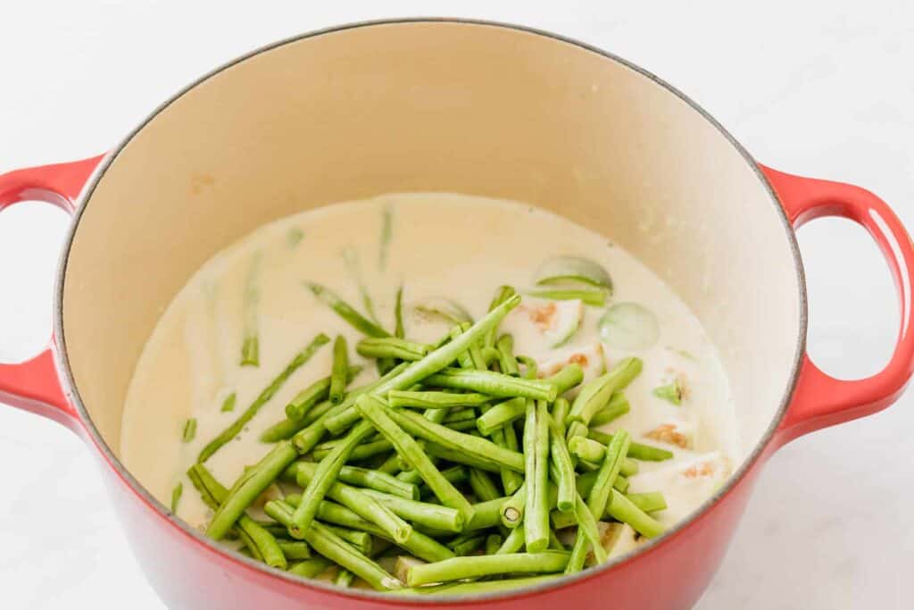 vegan green curry recipe step 4