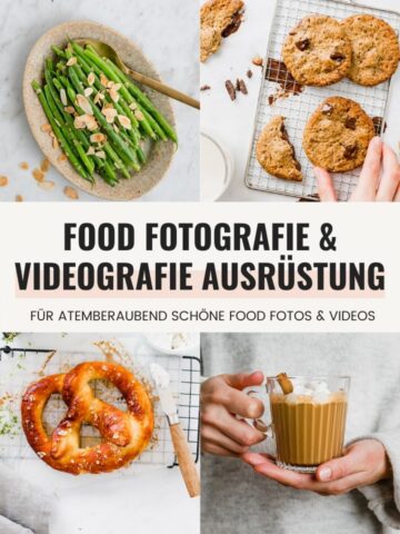 Food Fotografie & Videografie Ausrüstung