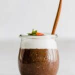 Schoko Chia Pudding pinterest pin