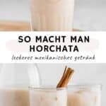 mexikanische horchata pinterest pin