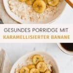 bananen porridge pinterest pin
