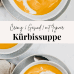 kürbis ingwer suppe pinterest pin