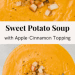 sweet potato soup pinterest pin