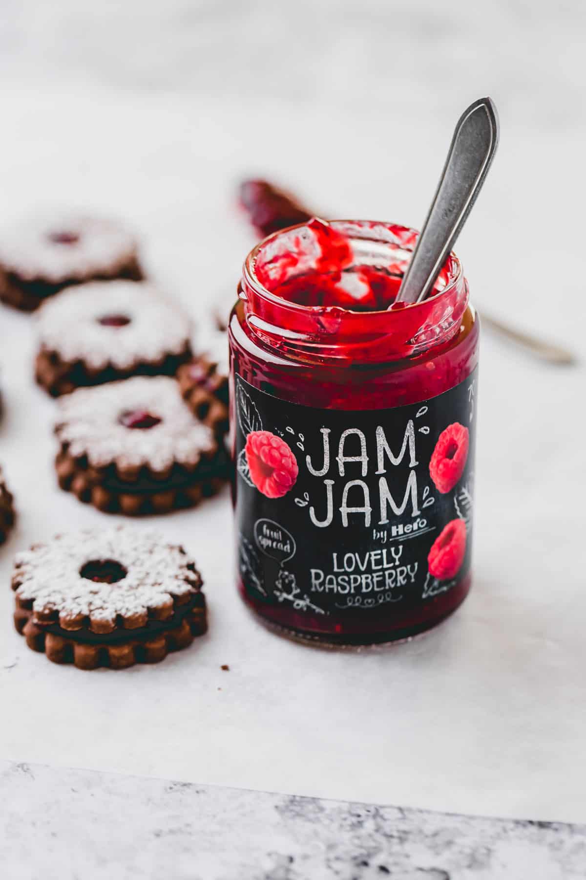 jam jam lovely raspberry konfitüre