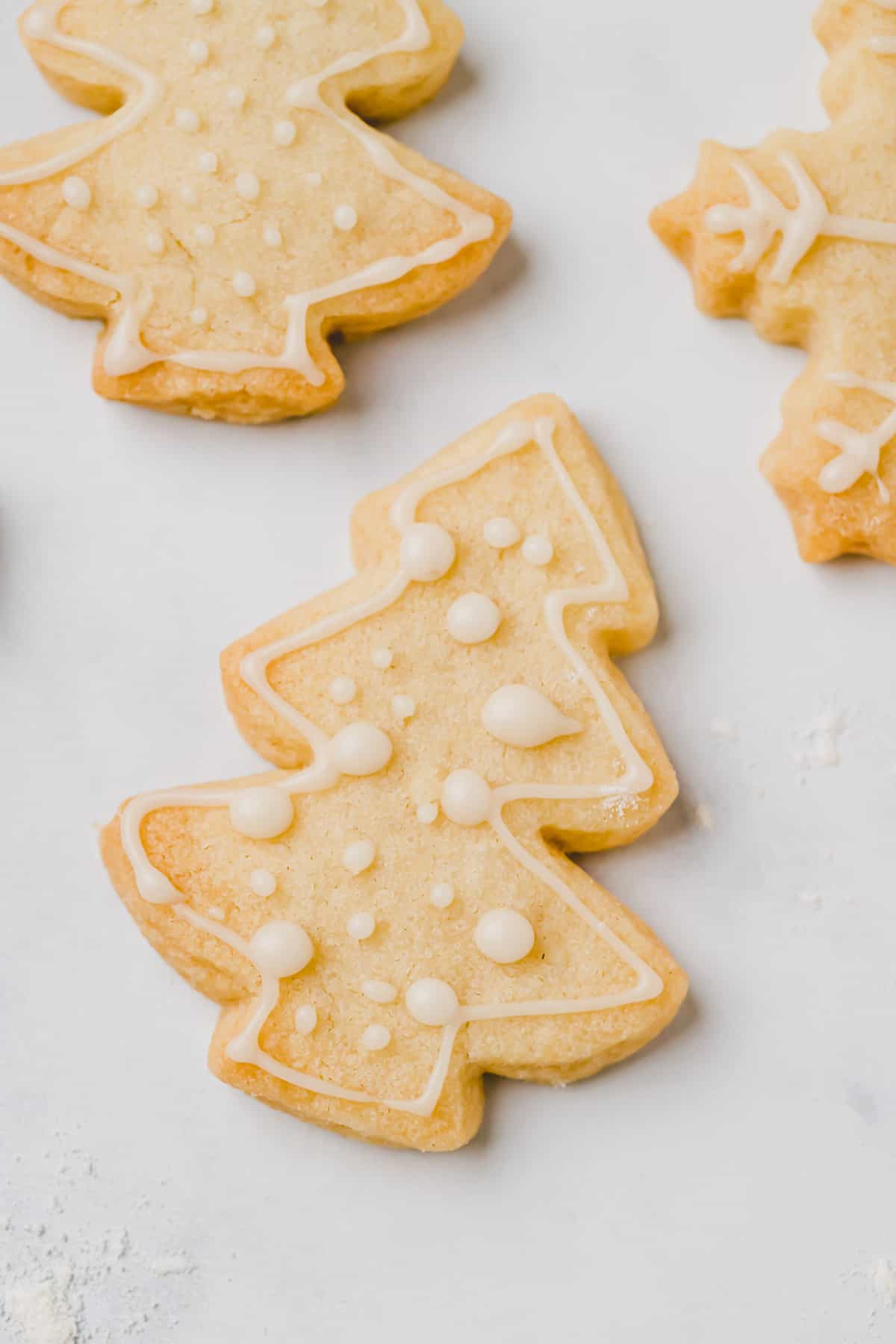 weihnachtsplätzchen ohne ei verziert mit glasur