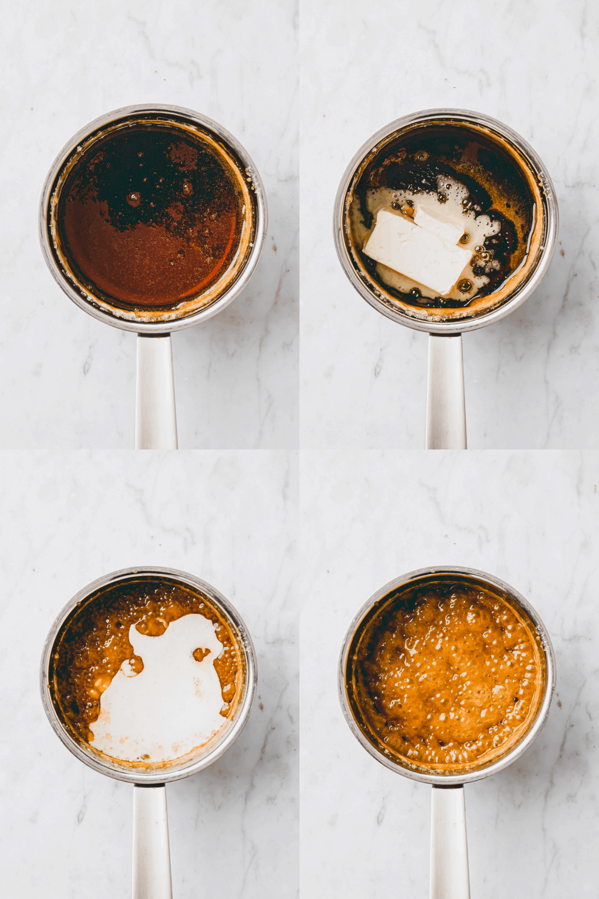 Salted Caramel Recipe Step 1-4