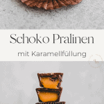 karamell schokolade pralinen pinterest pin