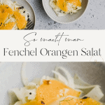 fenchel orangen salat pinterest pin