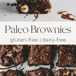 paleo brownies pinterest pin