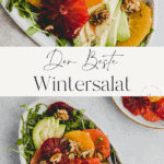 wintersalat mit rucola pinterest pin