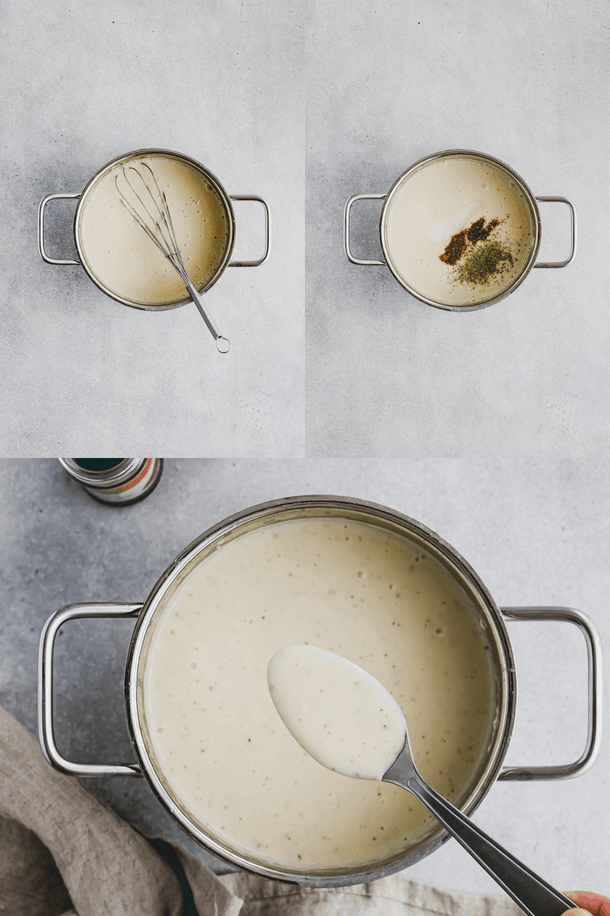 Vegan Bechamel Sauce Recipe Step 5-7