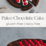 flourless chocolate cake pinterest pin 3