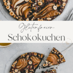 schoko birnen kuchen pinterest pin 2