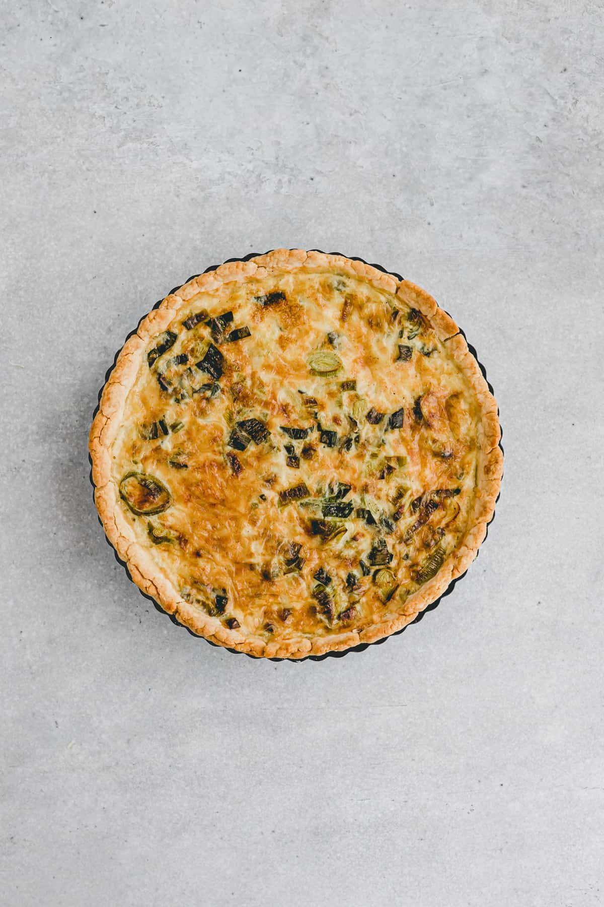 Vegetarische Lauch-Quiche Rezept Schritt-15