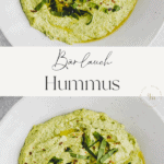 Bärlauch Hummus Pinterest Pin