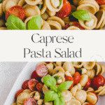 Caprese Pasta Salad Pinterest Pin