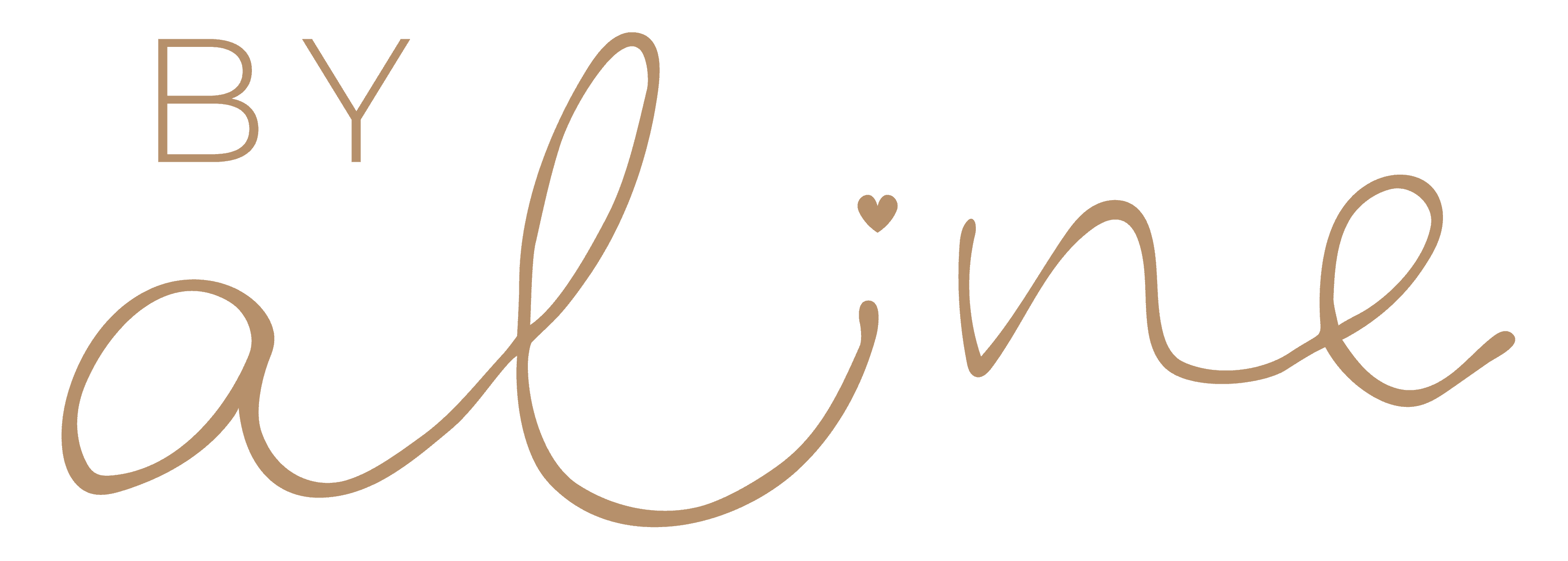 by aline | logo aline made