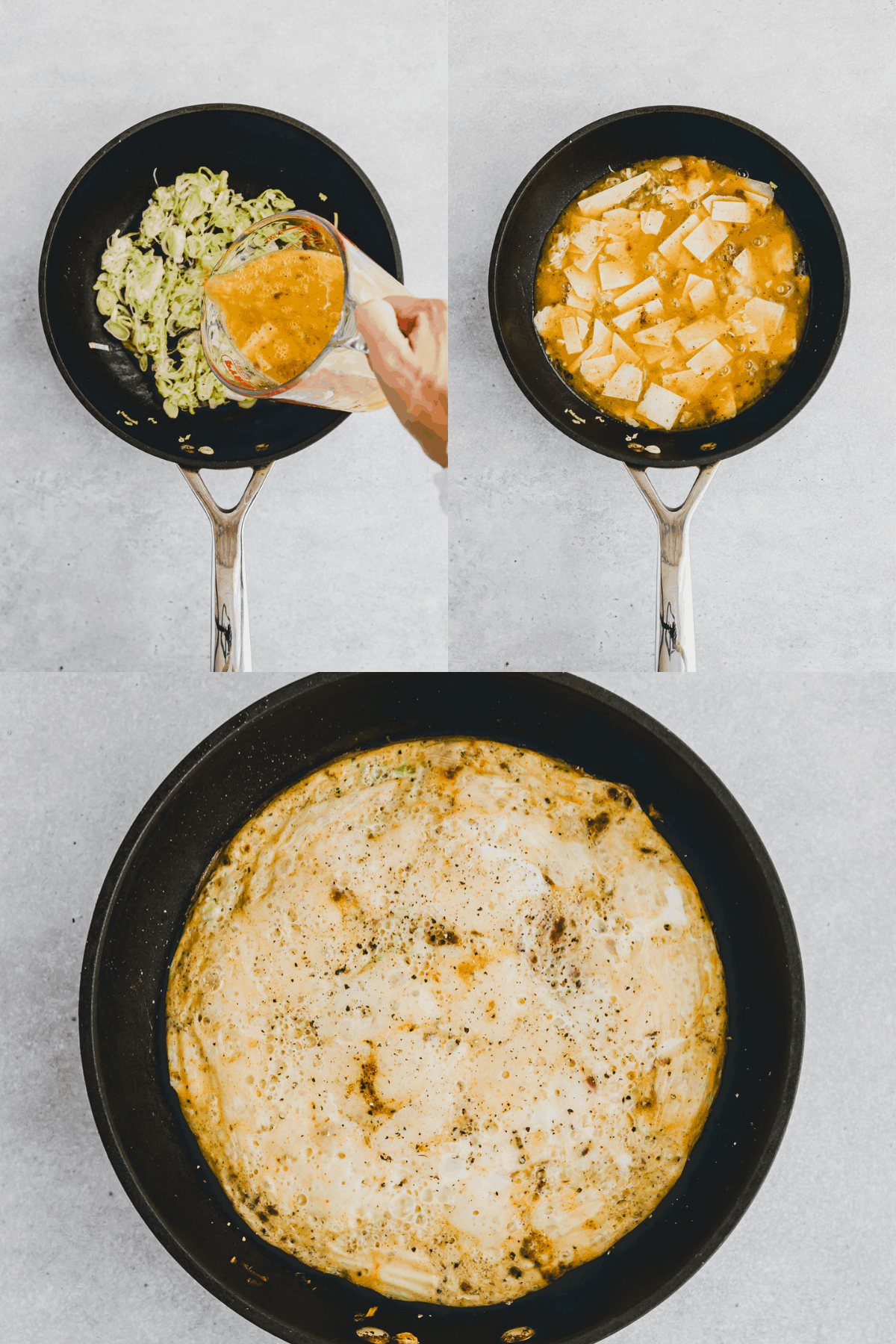 Leek Frittata Recipe Step-4-6