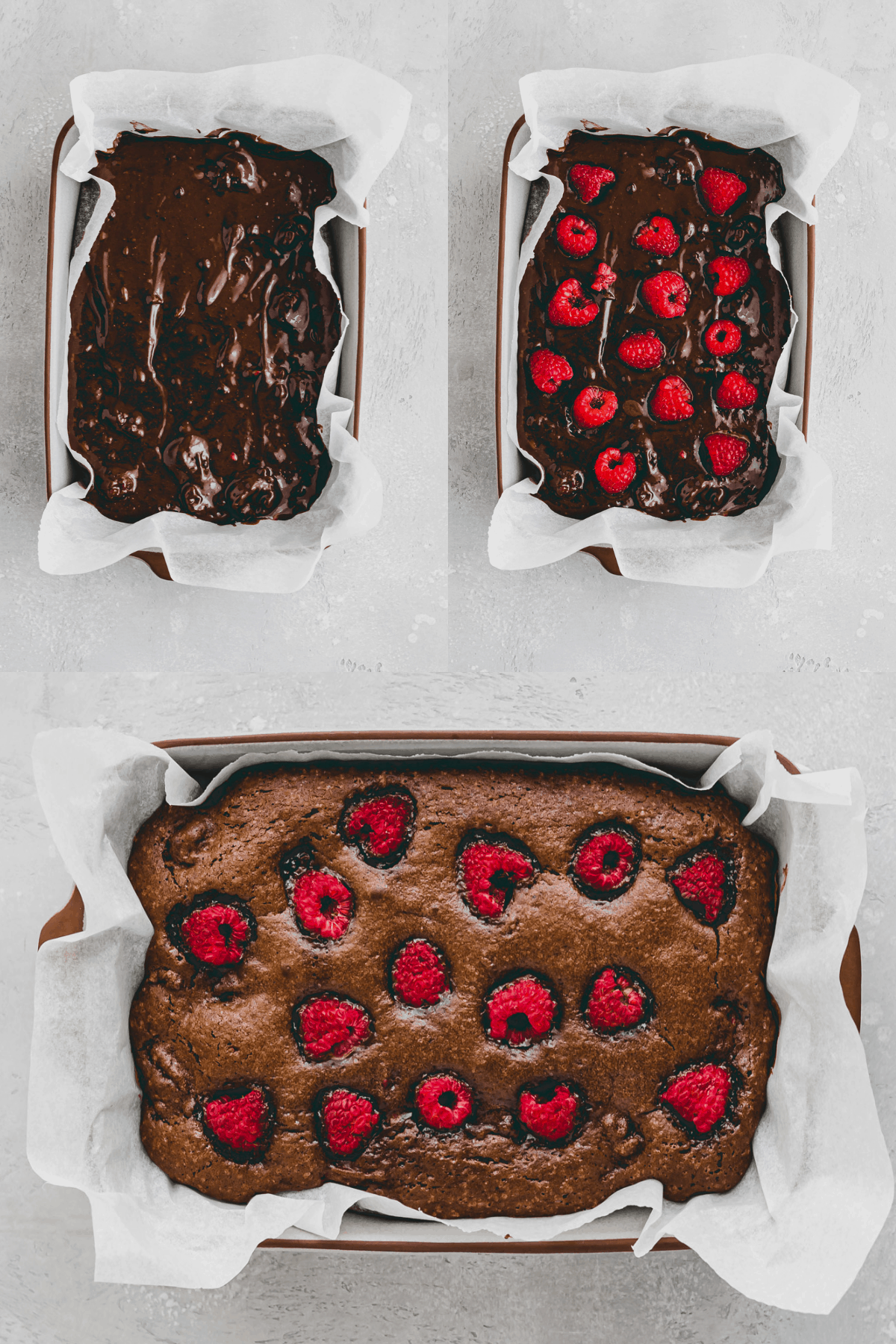 Raspberry Brownies Recipe Step-10-12