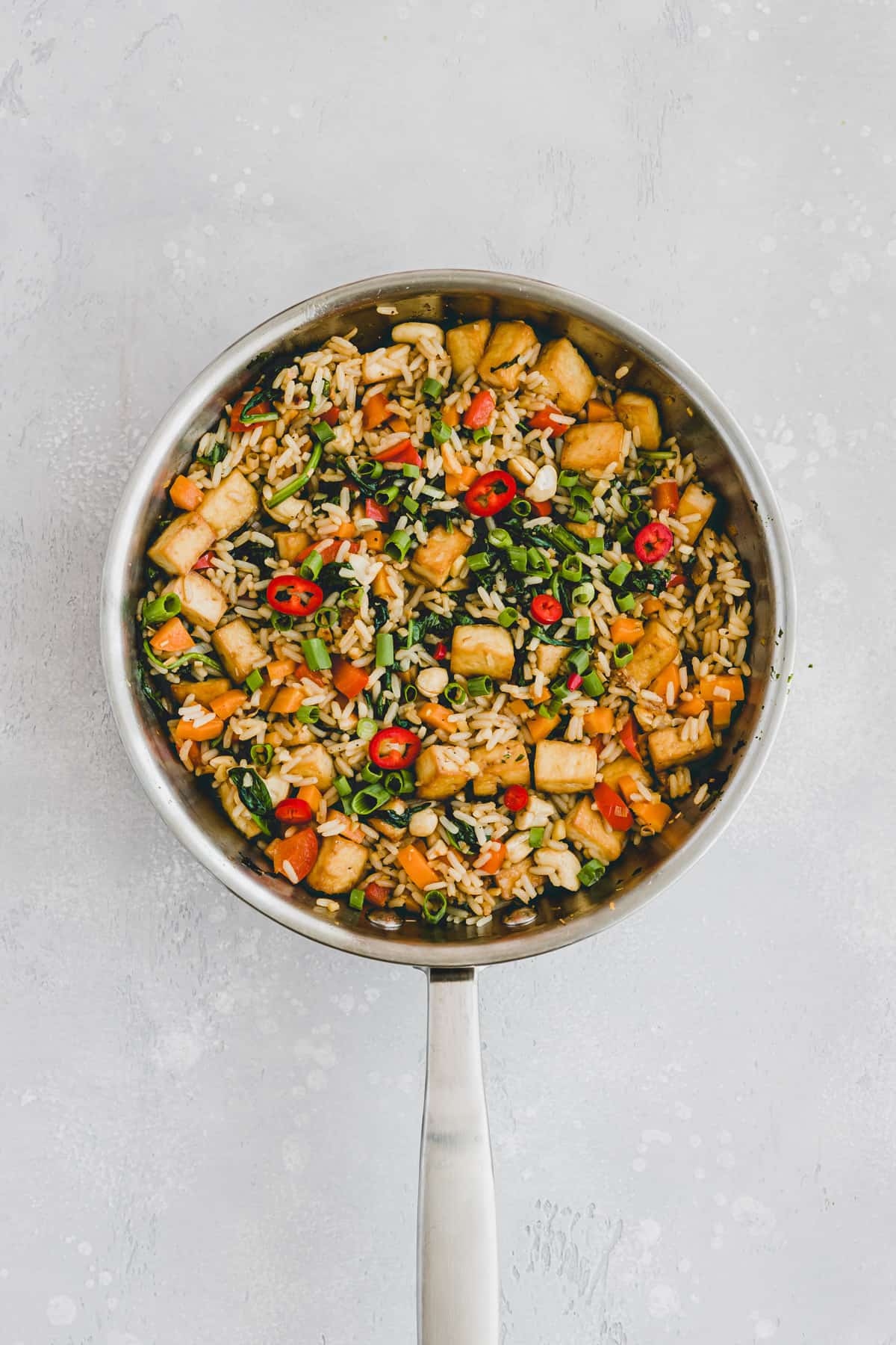 Tofu Fried Rice Recipe Step 9