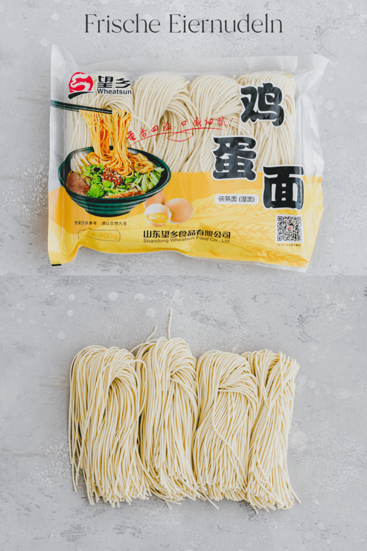 Chinesische Eiernudeln