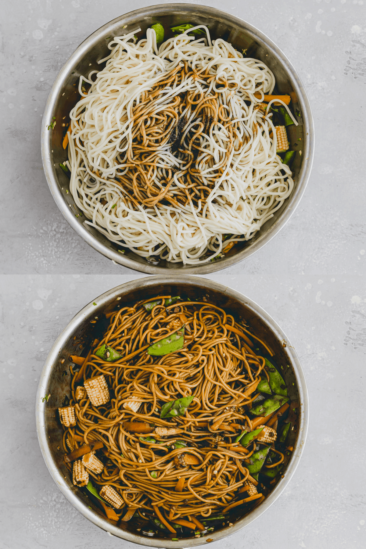 Lo Mein Noodles Recipe Step 4-5